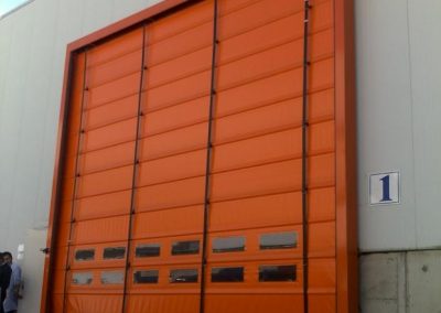 Large Industrial Fold Up Doors