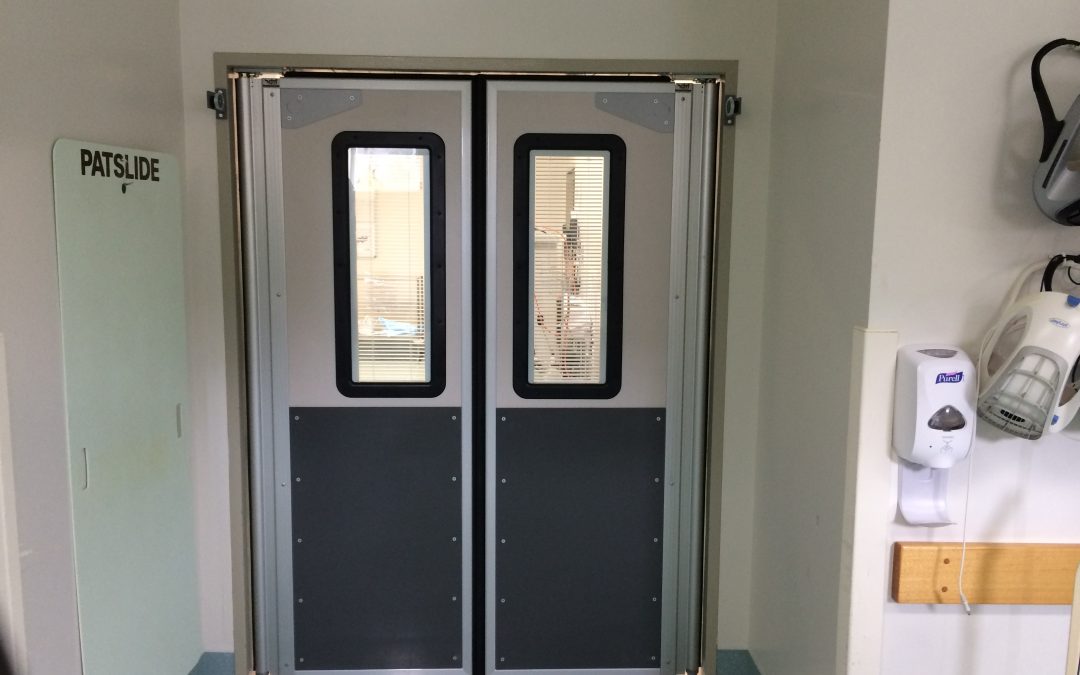 Traffic Doors with built in venetian