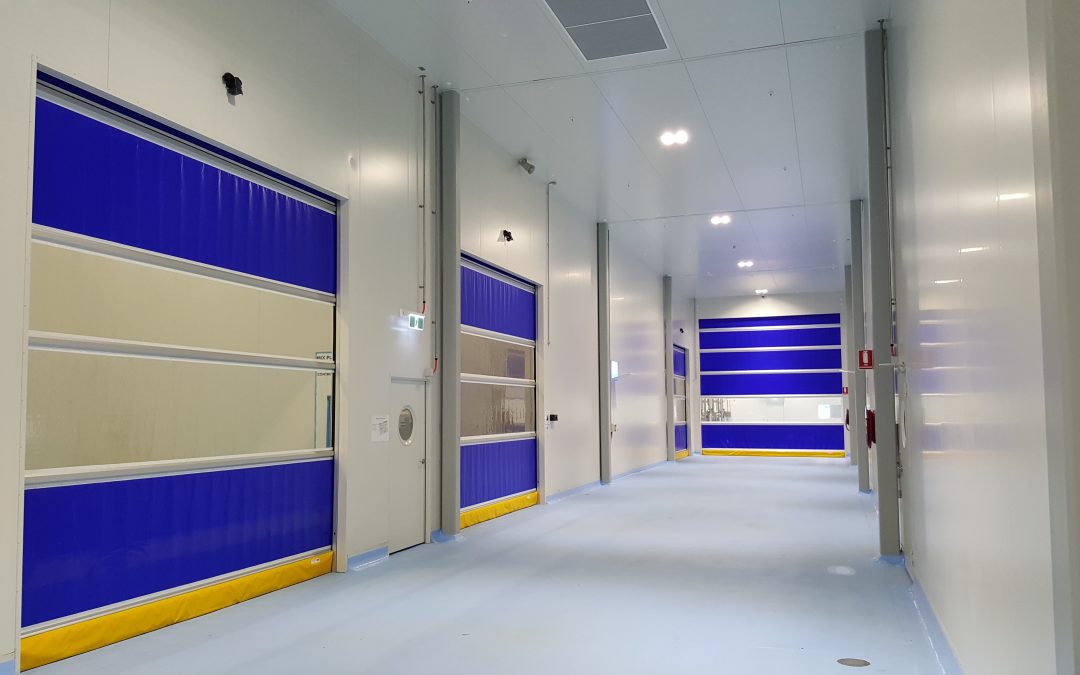 High speed doors in food processing
