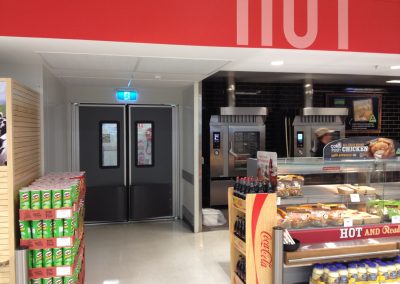 Impact Traffic doors for supermarkets