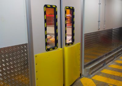 High impact resistant Traffic Doors for Woolworths